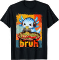 Funny Axolotl Eat Ramen Japan Shirts Men Boy Kid