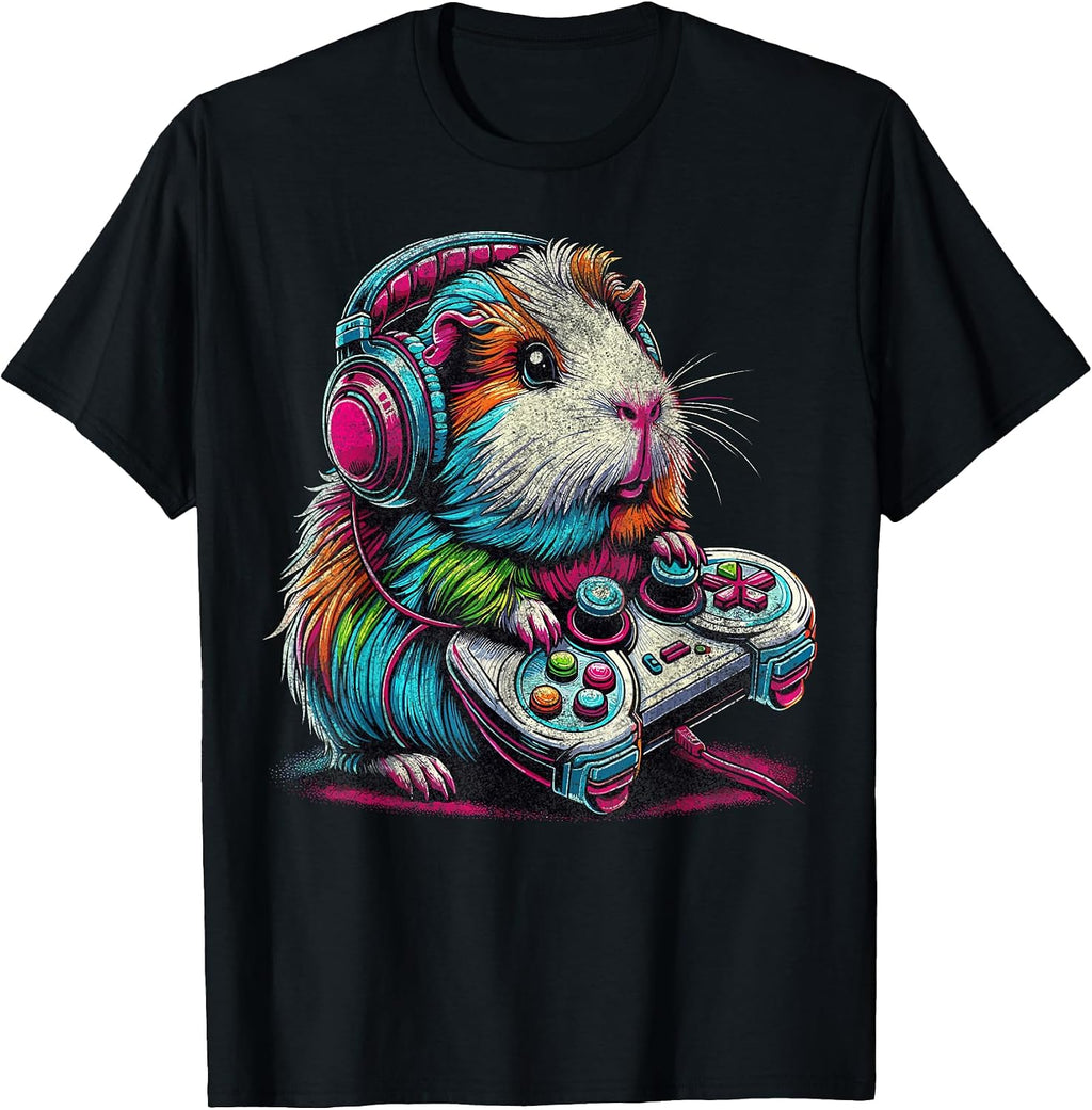 Funny Graphic Guinea Pig Gamers