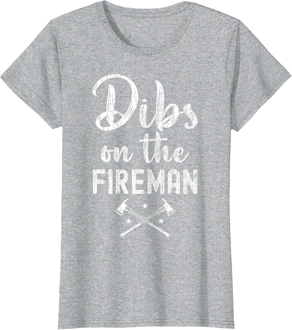Funny Romantic Firefighter Graphic & More