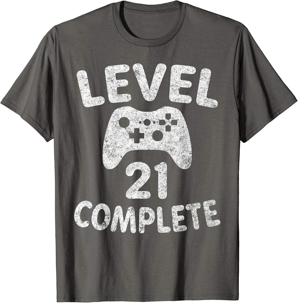 Funny Level 21 Complete Tees