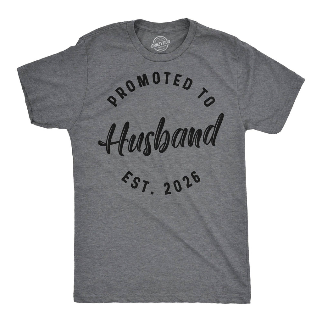 Promoted To Husband 2026 Men's T Shirt