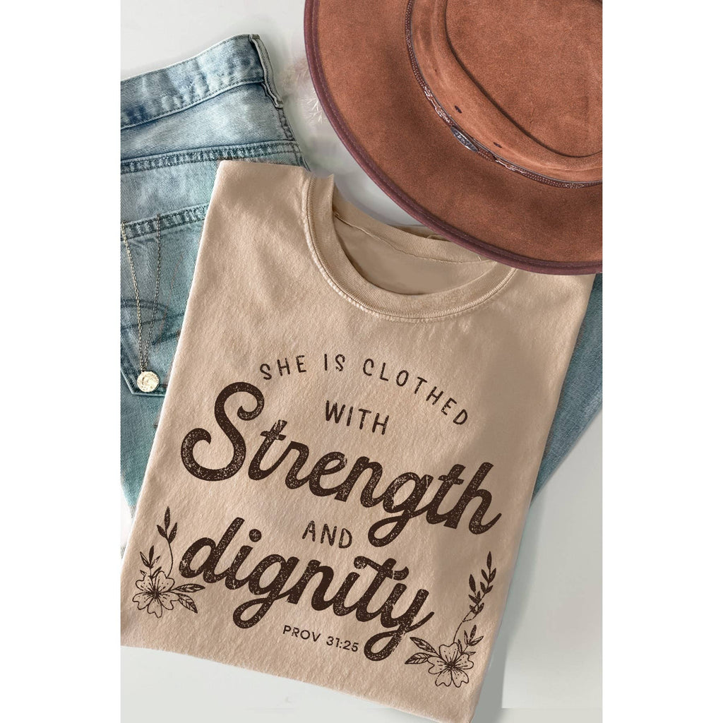 Strength and Dignity- Short Sleeve Tee