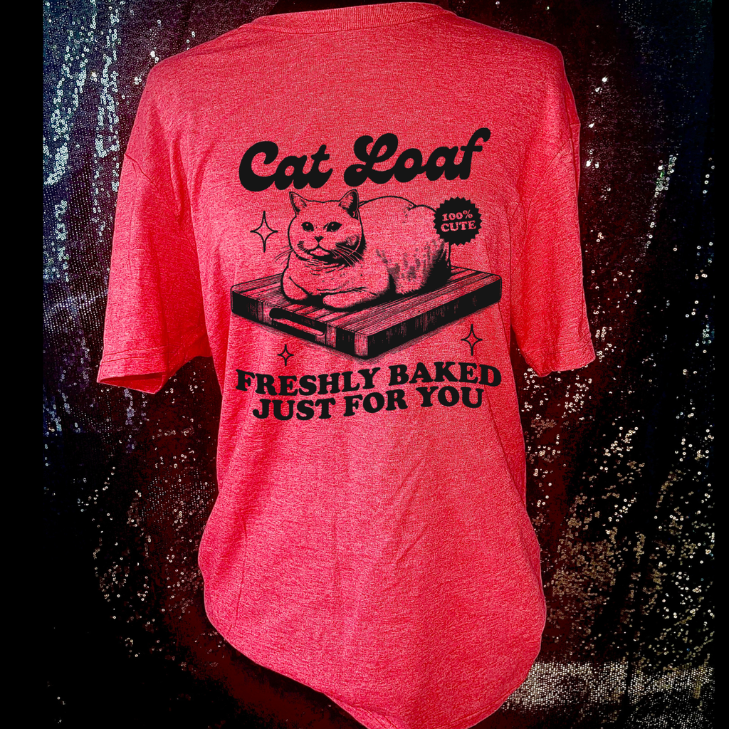 Retro Cat Loaf Tshirt