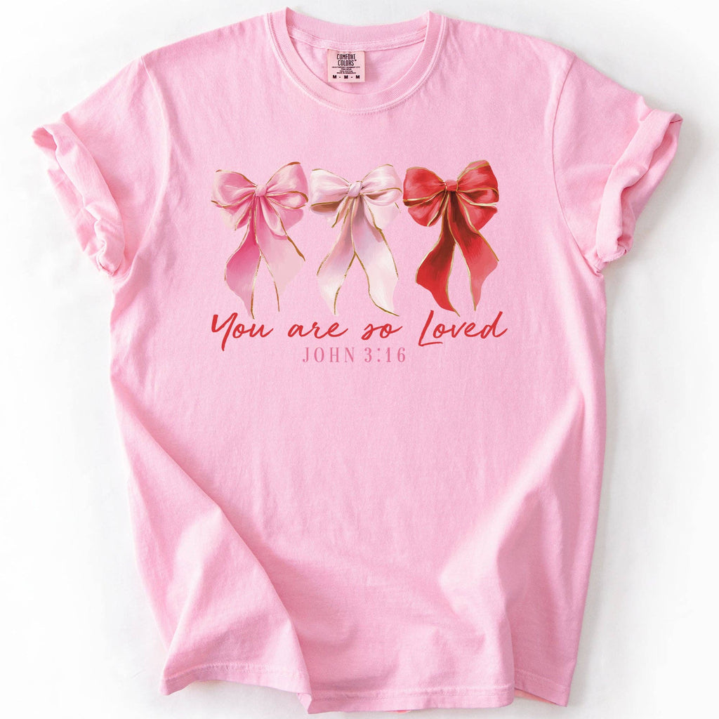 You Are Loved, John 3-16, Christian, Valentine's Day T-Shirt