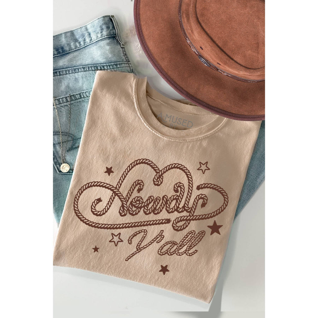 Howdy Yall- Short Sleeve Tee