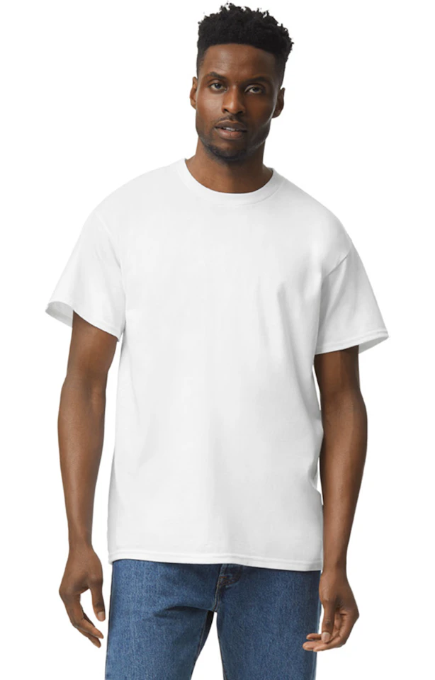 Custom Designed - T-Shirts (White) Adult, Gildan, Cotton