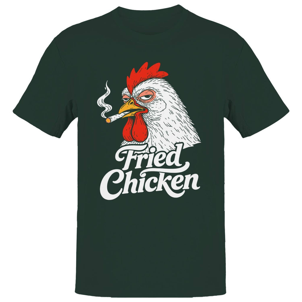 Chicken Smoking Cartoon Men's T-Shirt