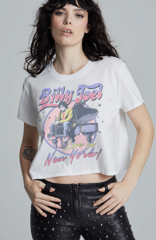 302291 - Billy Joel Crop Tee 9/15