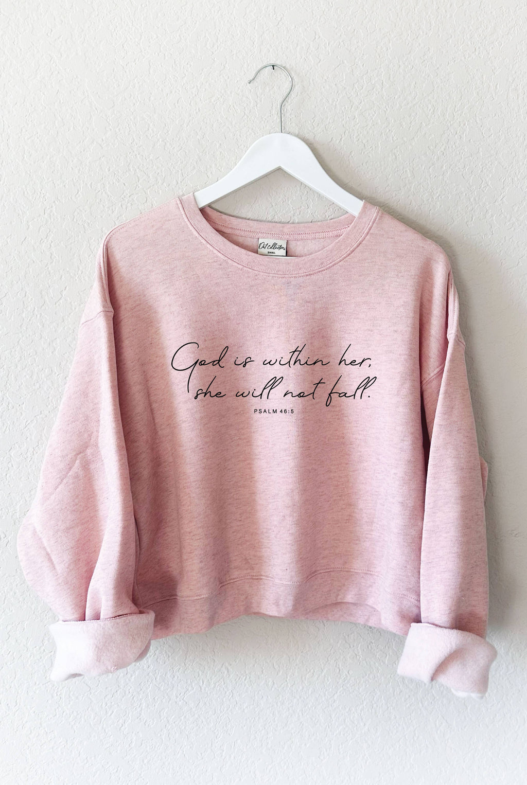 God Is Within Her   Mid Graphic Sweatshirt