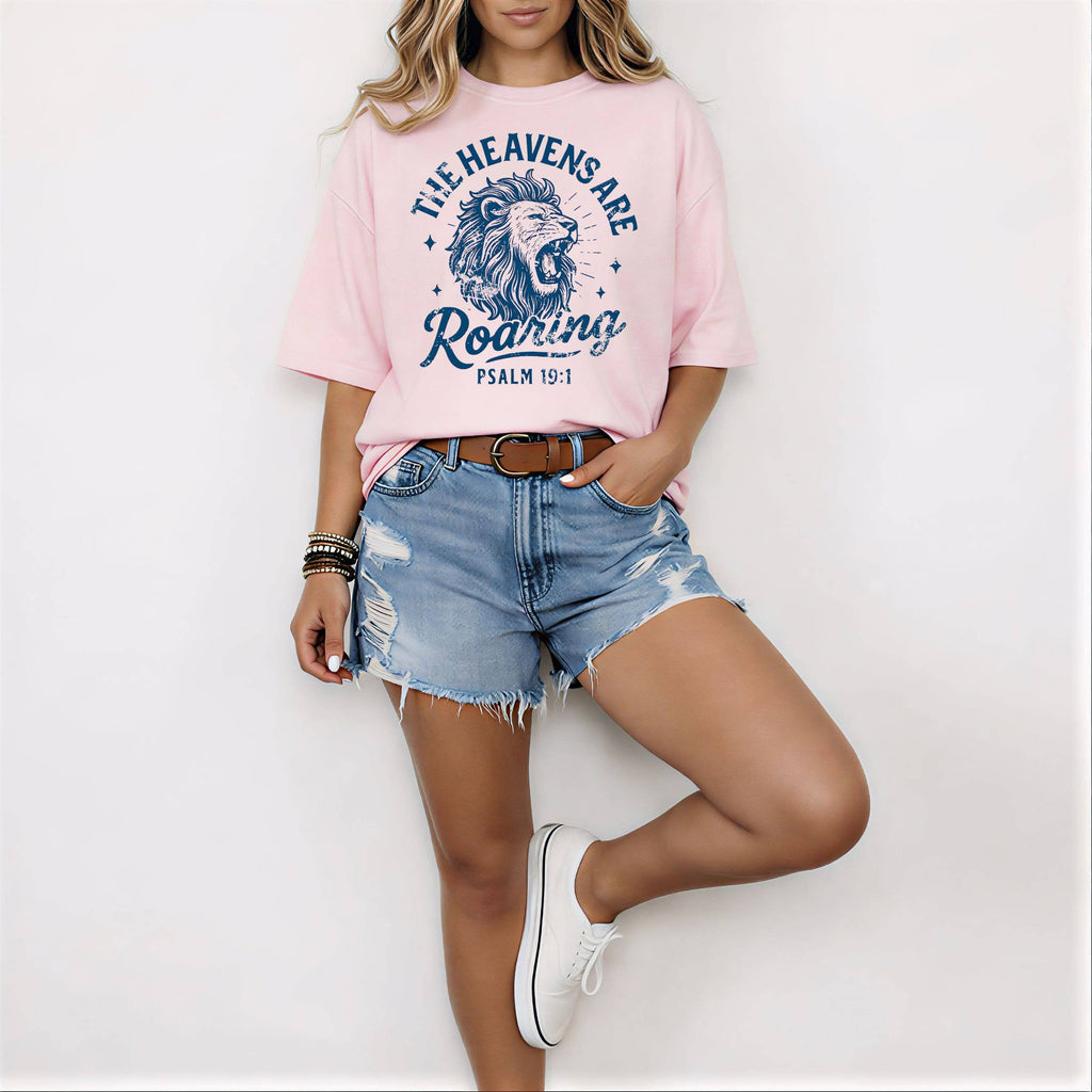 The Heavens Are Roaring Graphic Tee - Fall Western