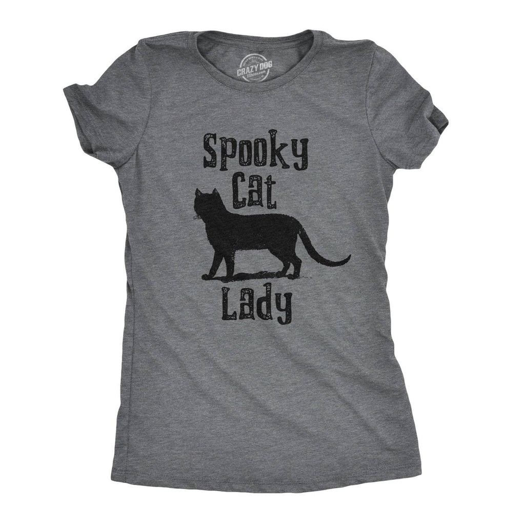 Spooky Cat Lady Women's T Shirt