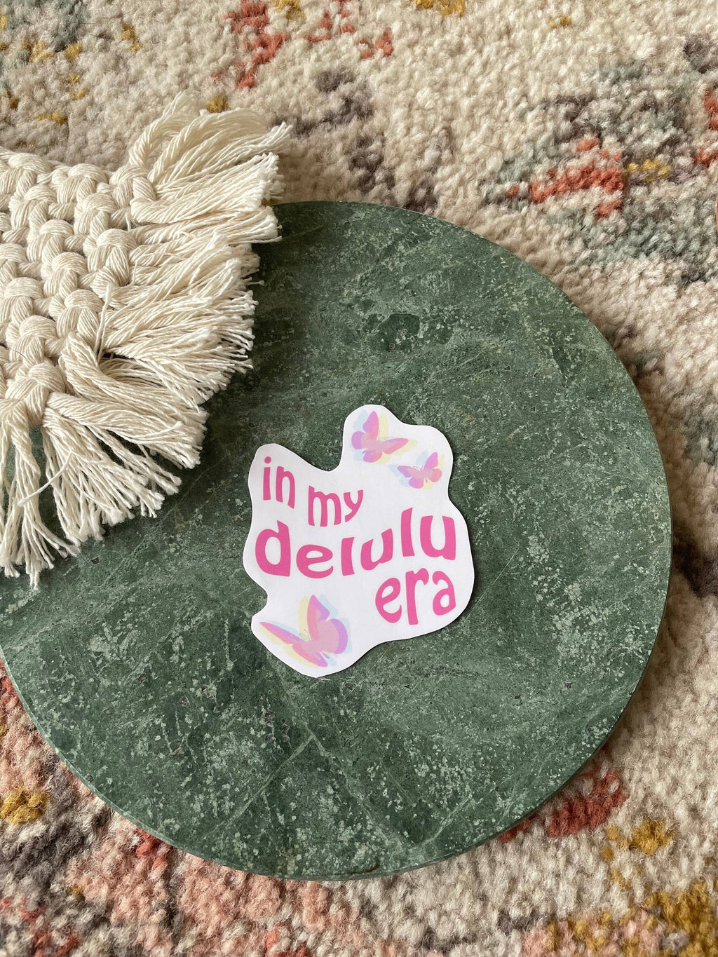 In My Delulu Era Die-Cut Sticker