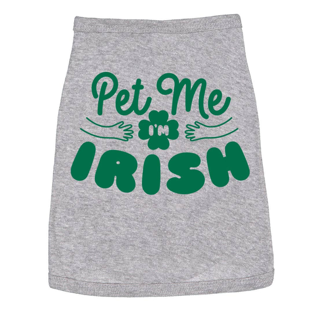 Pet Me I'm Irish Dog Shirt