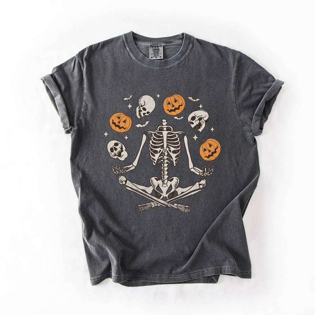 Skeleton, Juggling, Halloween, Jack O Lantern T-Shirt