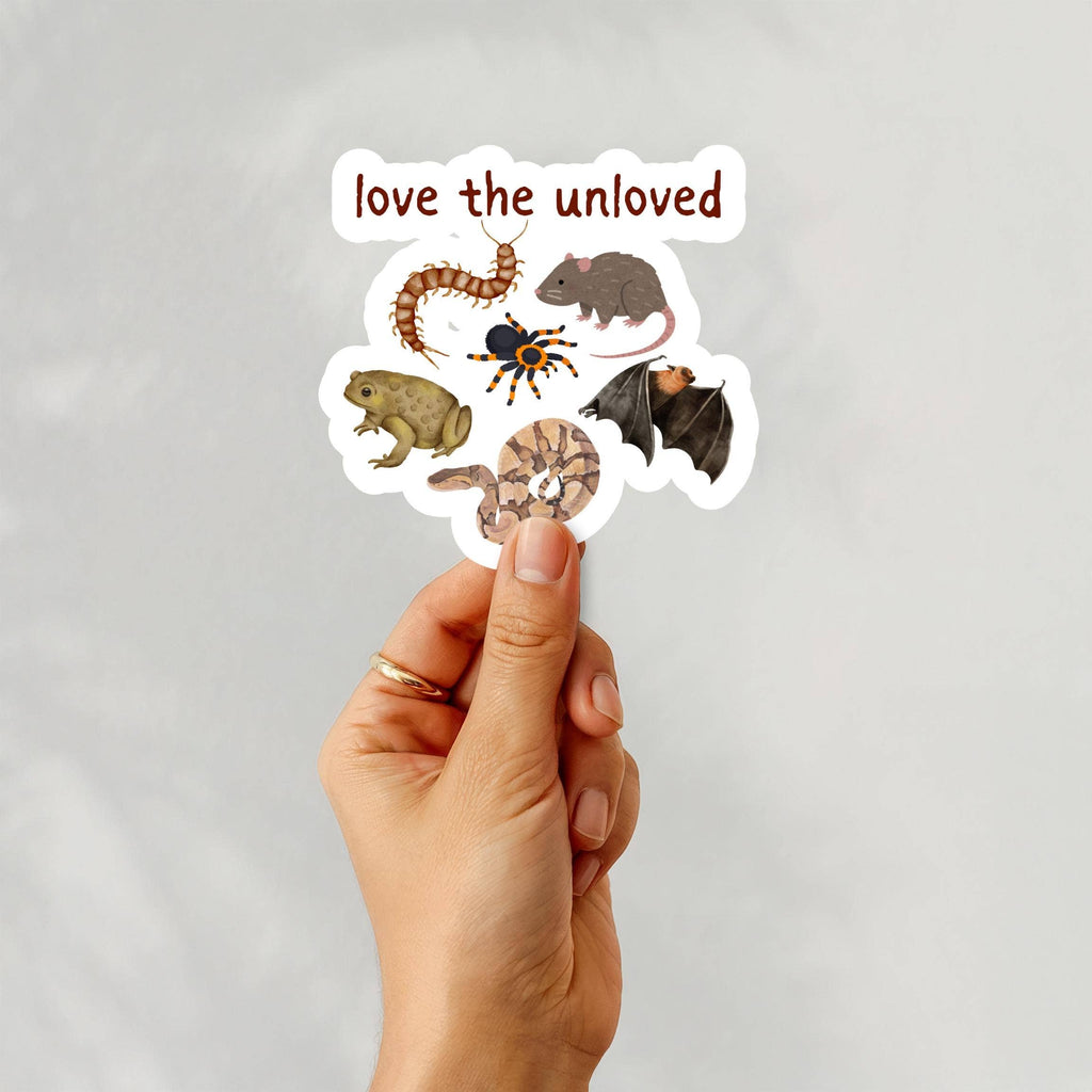Love the Unloved Animals Sticker