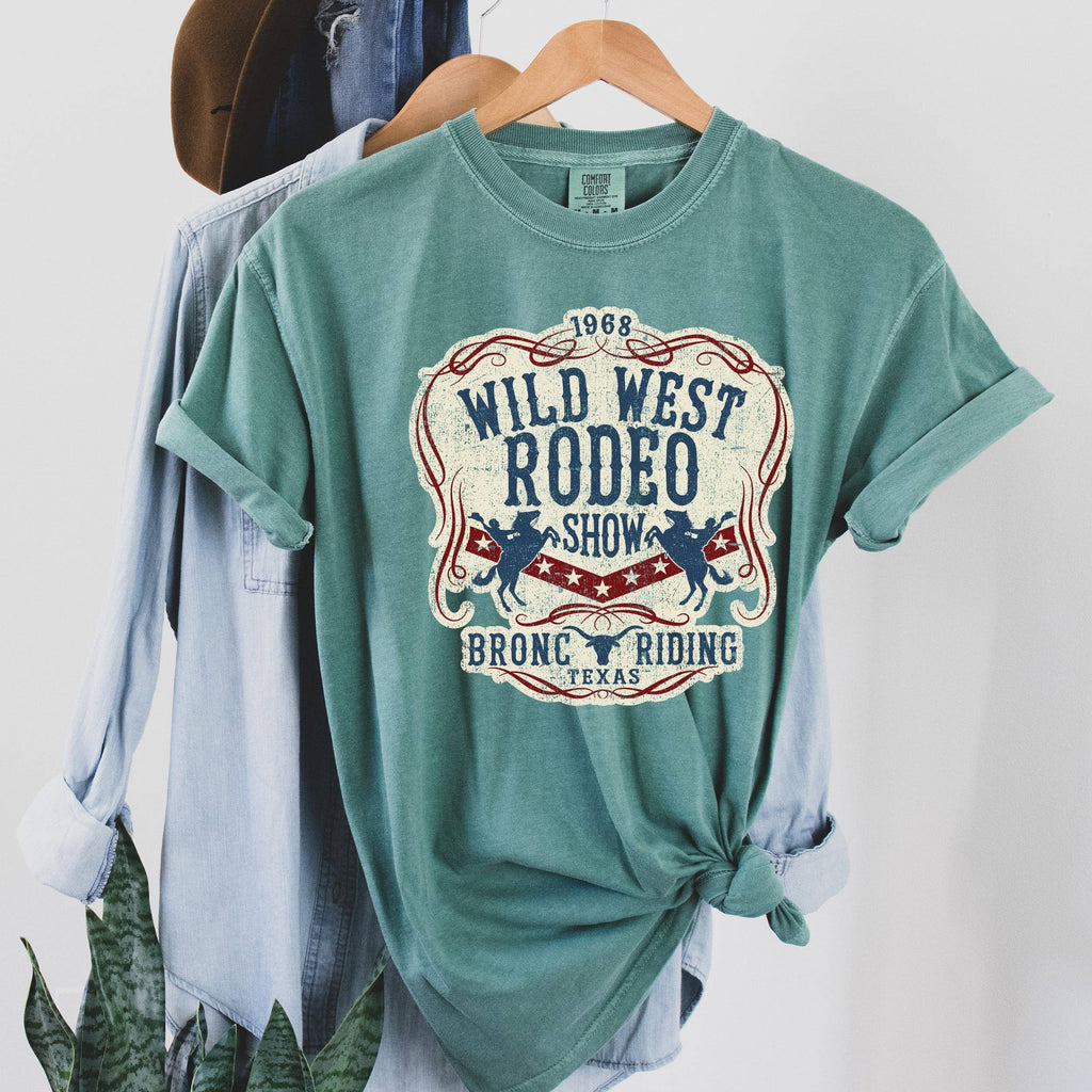 Wild West Rodeo Show Western Vintage T-Shirt