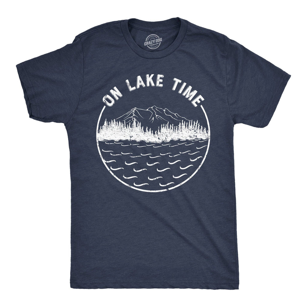On Lake Time Men's T Shirt