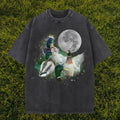 Vintage Style Mallard Duck Moon T-Shirt