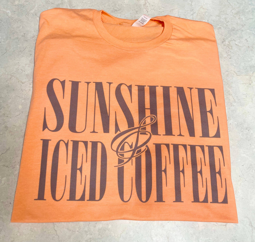 Sunshine and Iced Coffee T-Shirt