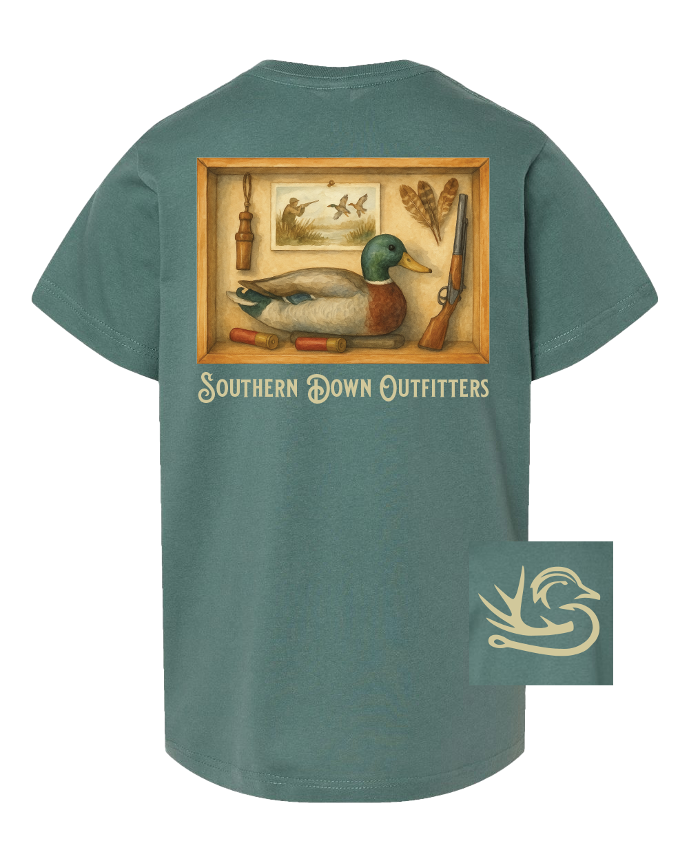 Shadow Box Duck Youth Tee