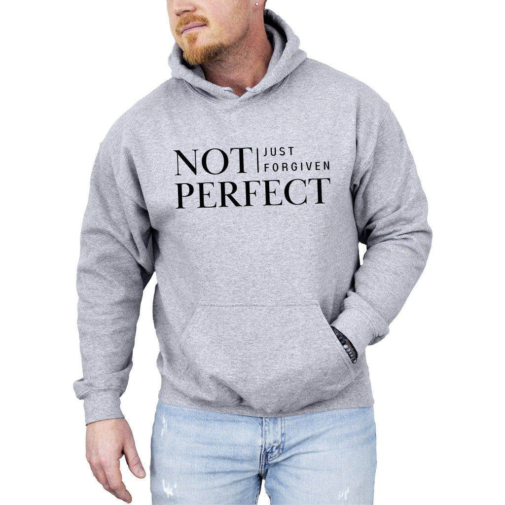Not Perfect, Just Forgiven, Christian Religious Jesus Hoodie