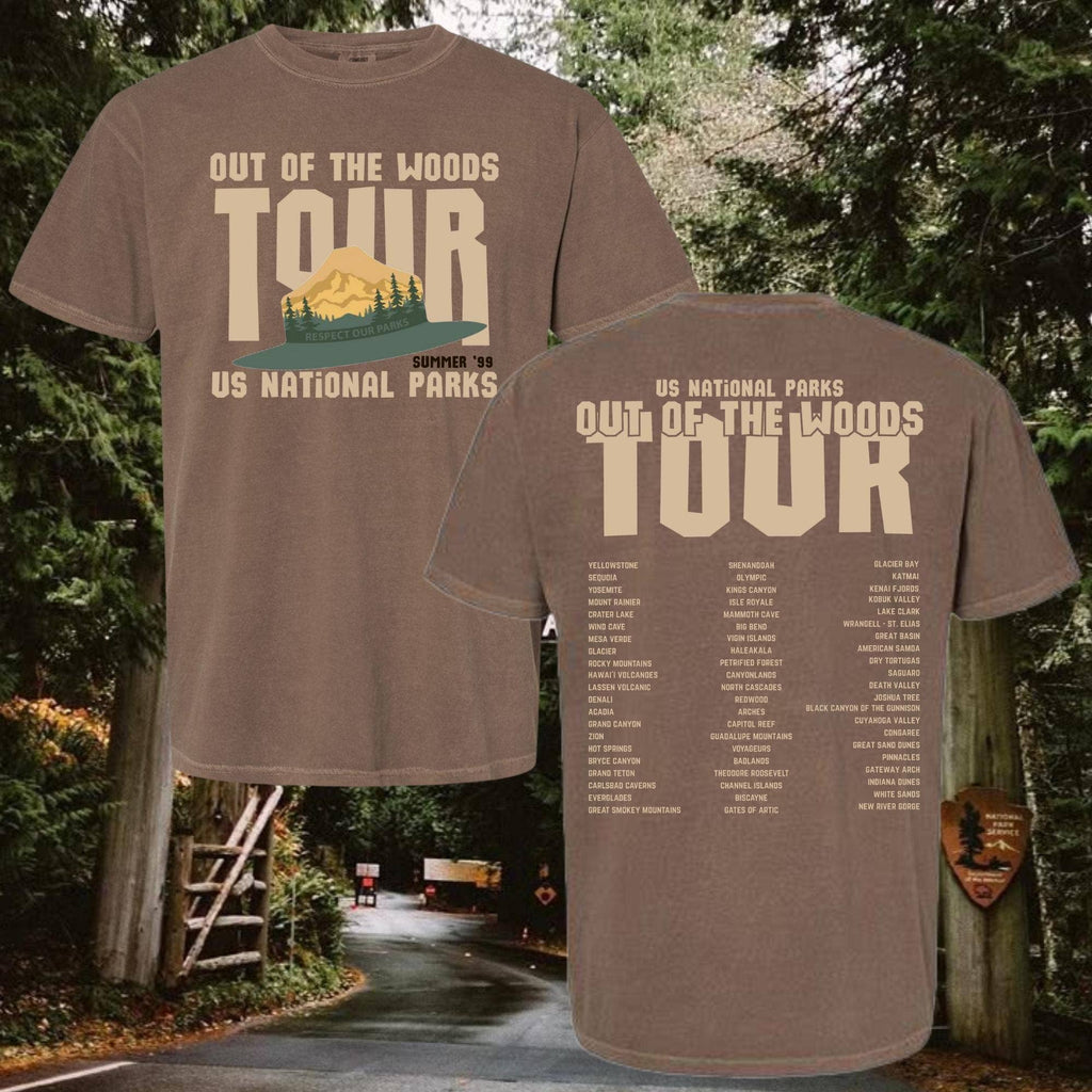 Out of the Woods Us National Parks Comfort Colors
