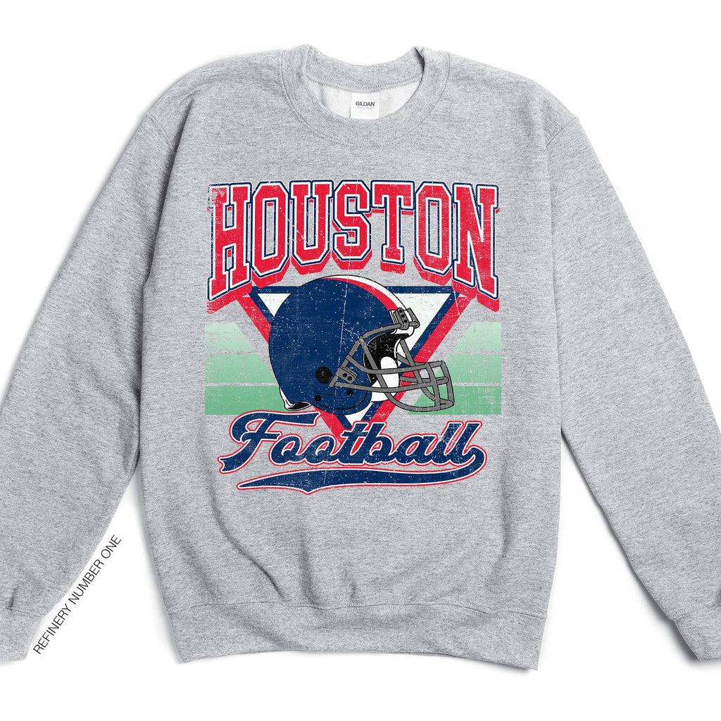 Houston Football, Season, Game Day, Sports Sweatshirt