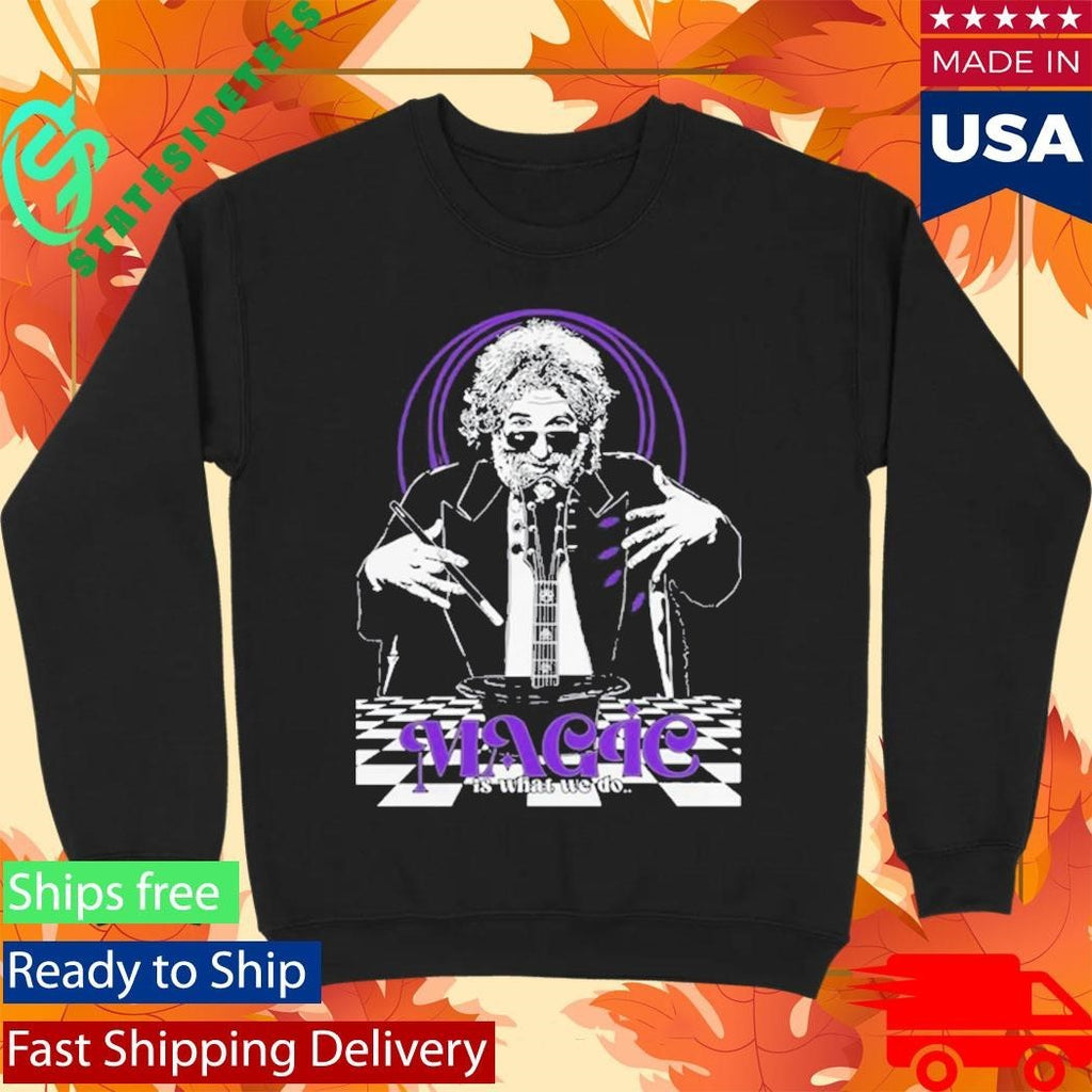 A Buck Short Band Magic Jerry Unisex , , , Long Sleeve Tee