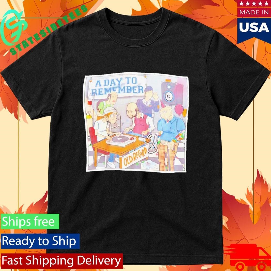 A Day To Remember Old Record Shirt Unisex , , , Long Sleeve Tee