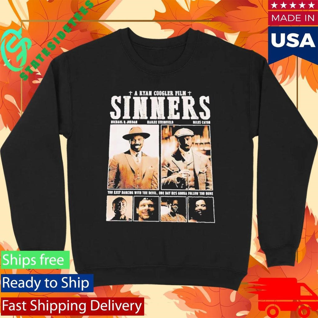 A Ryan Coogler Film Sinners Shirt Unisex , , , Long Sleeve Tee