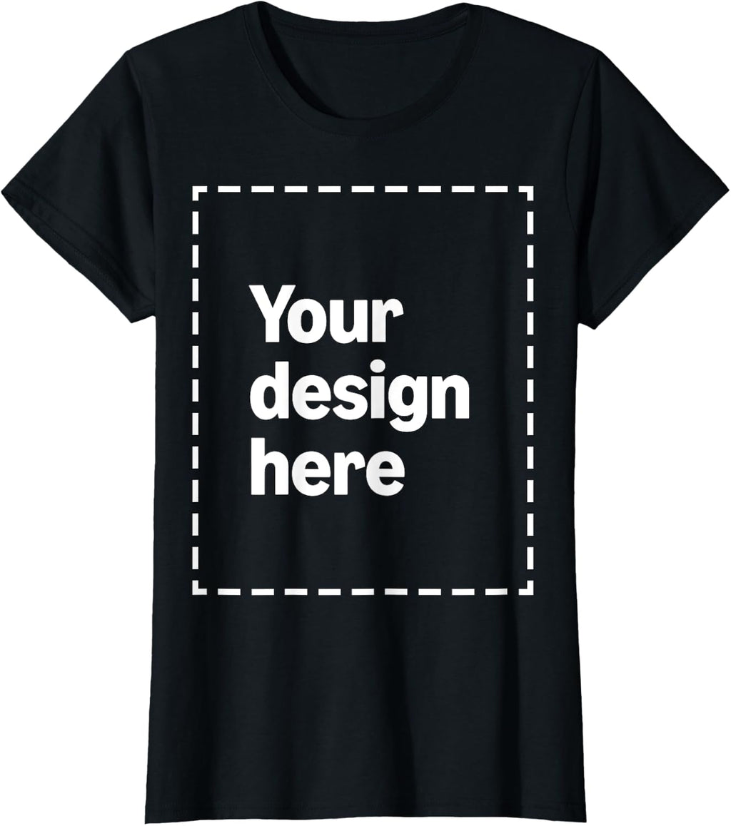 Custom T-Shirt with Your Image for Men, Women and Kids by Modify by Amazon Merch on Demand