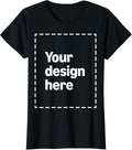 Custom T-Shirt with Your Image for Men, Women and Kids by Modify by Amazon Merch on Demand