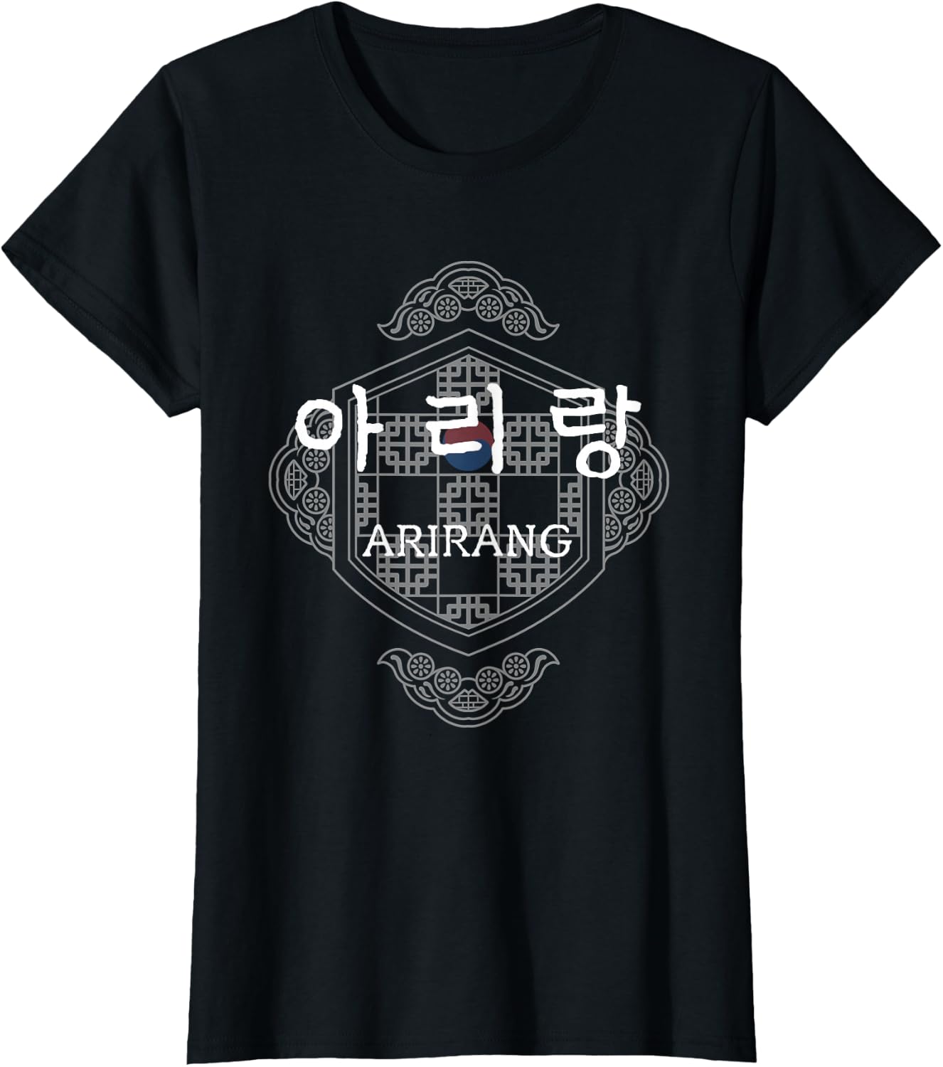 Arirang Korean Hangul Graphic Design Korea Heritage Art T-Shirt