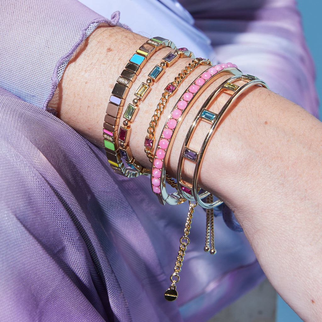 Multicolor Stretch Bracelet T-Shirts