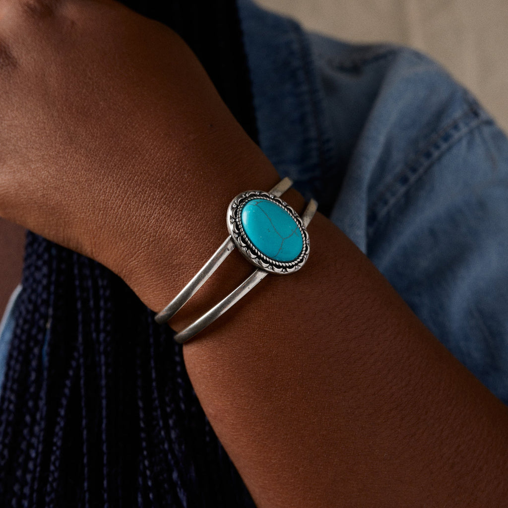 Vintage Turquoise Statement Cuff T-Shirts