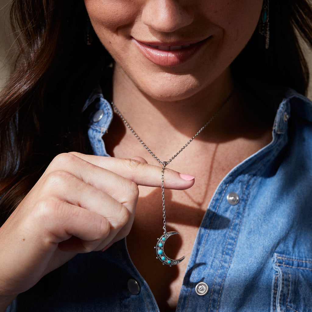 Turquoise Lariat Necklace T-Shirts