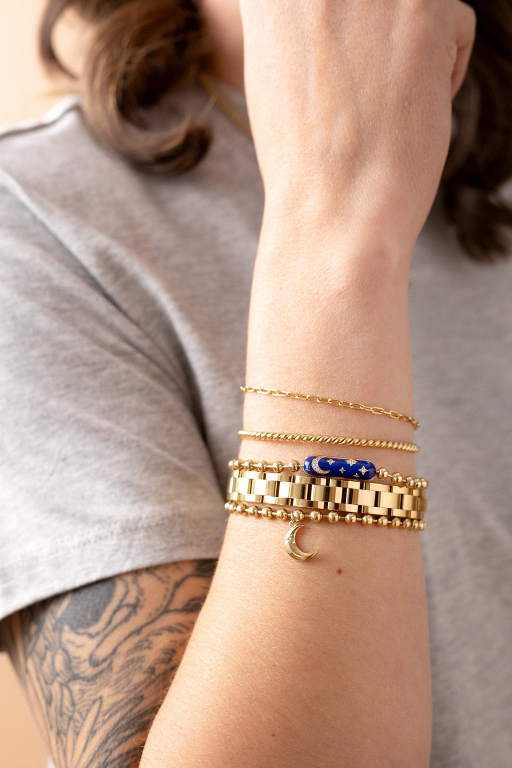 Chunky Watch Strap Bracelet T-Shirts
