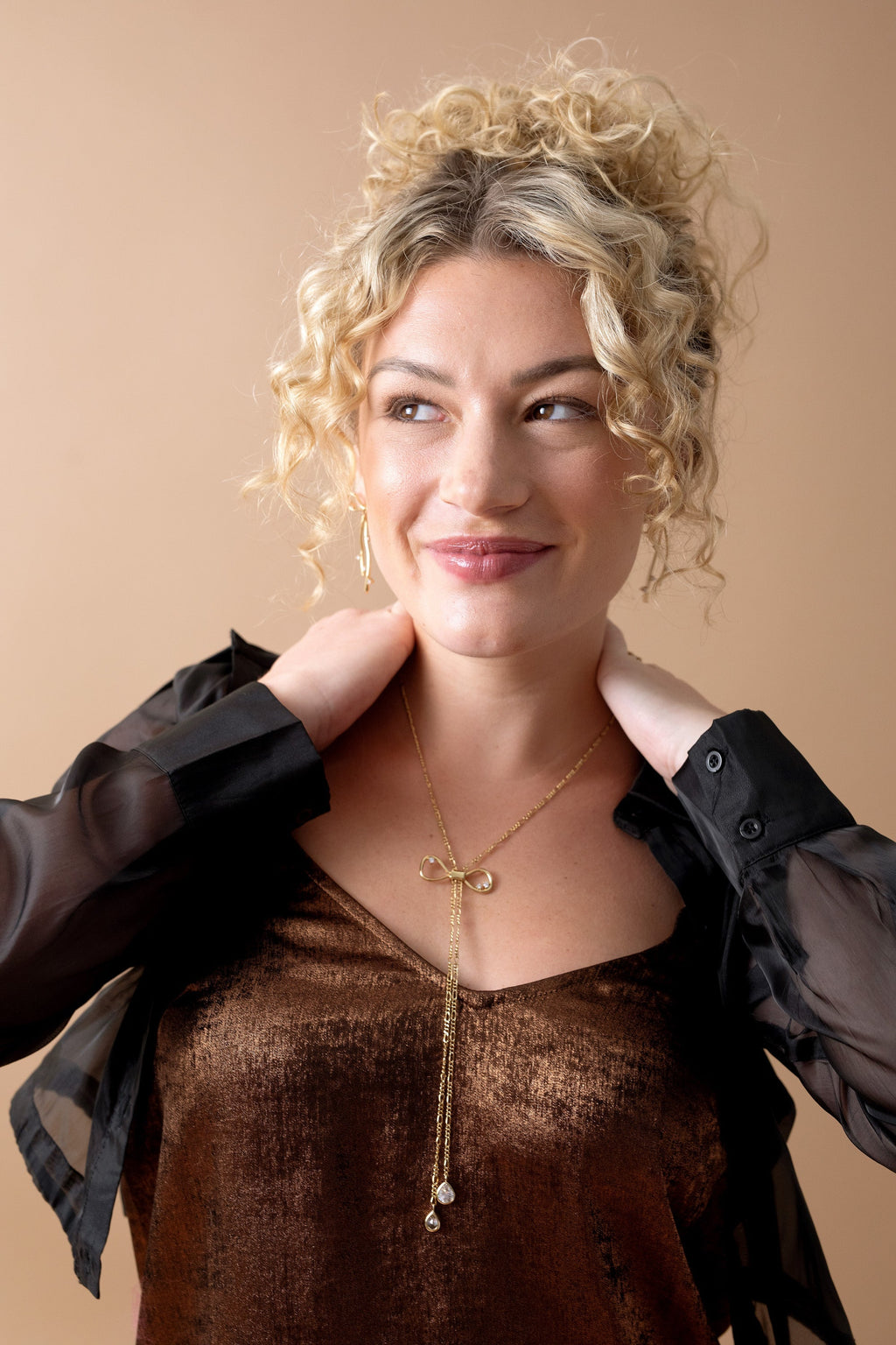 Coquette Bow Necklace T-Shirts