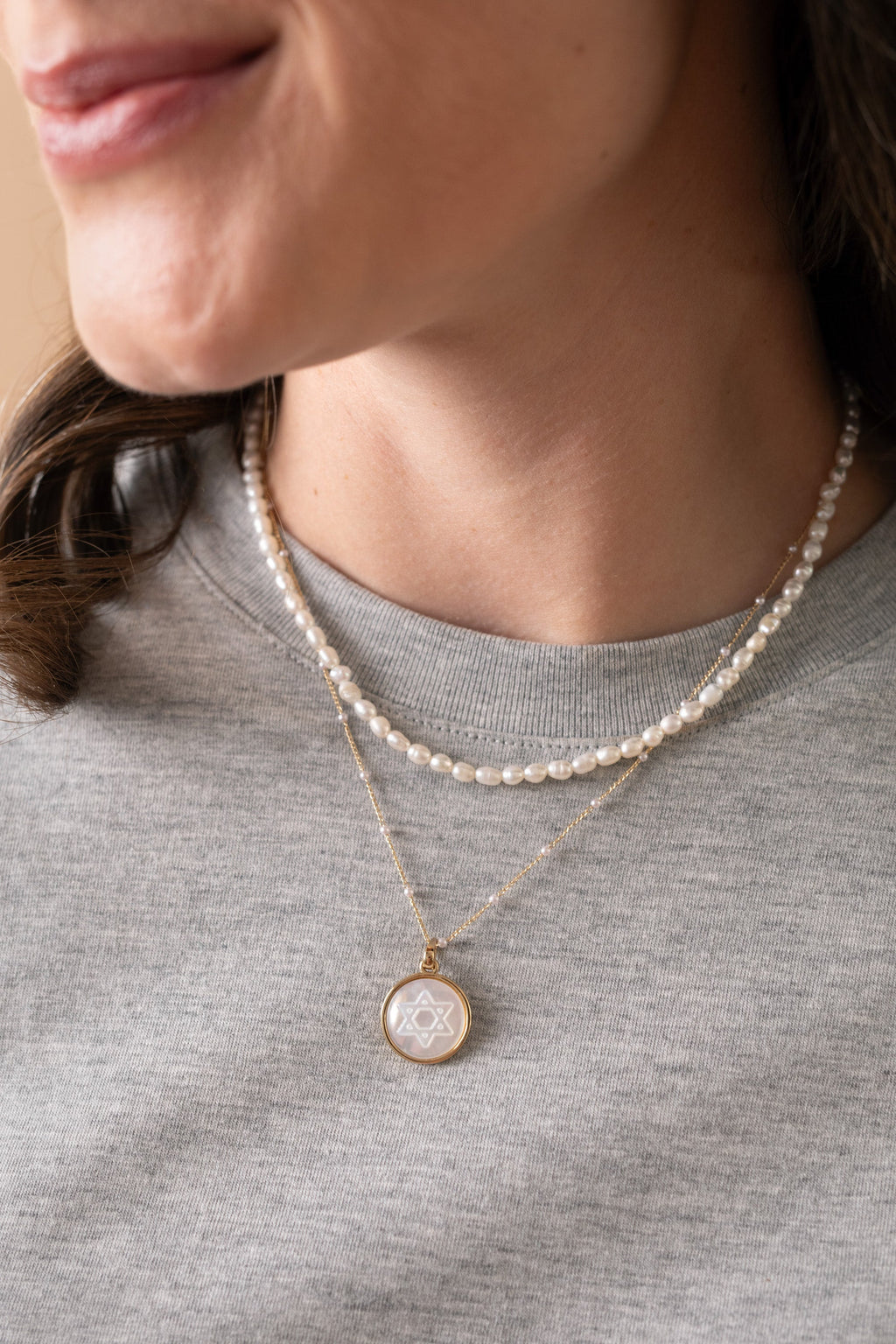 Freshwater Pearl Necklace T-Shirts