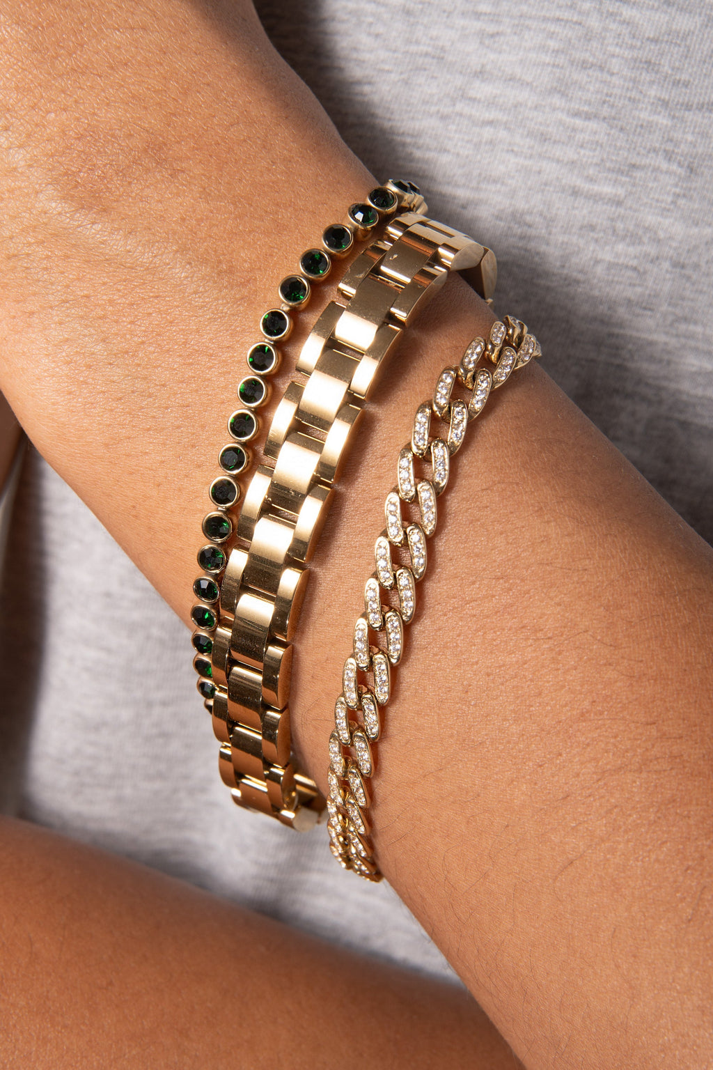 Chunky Watch Strap Bracelet T-Shirts