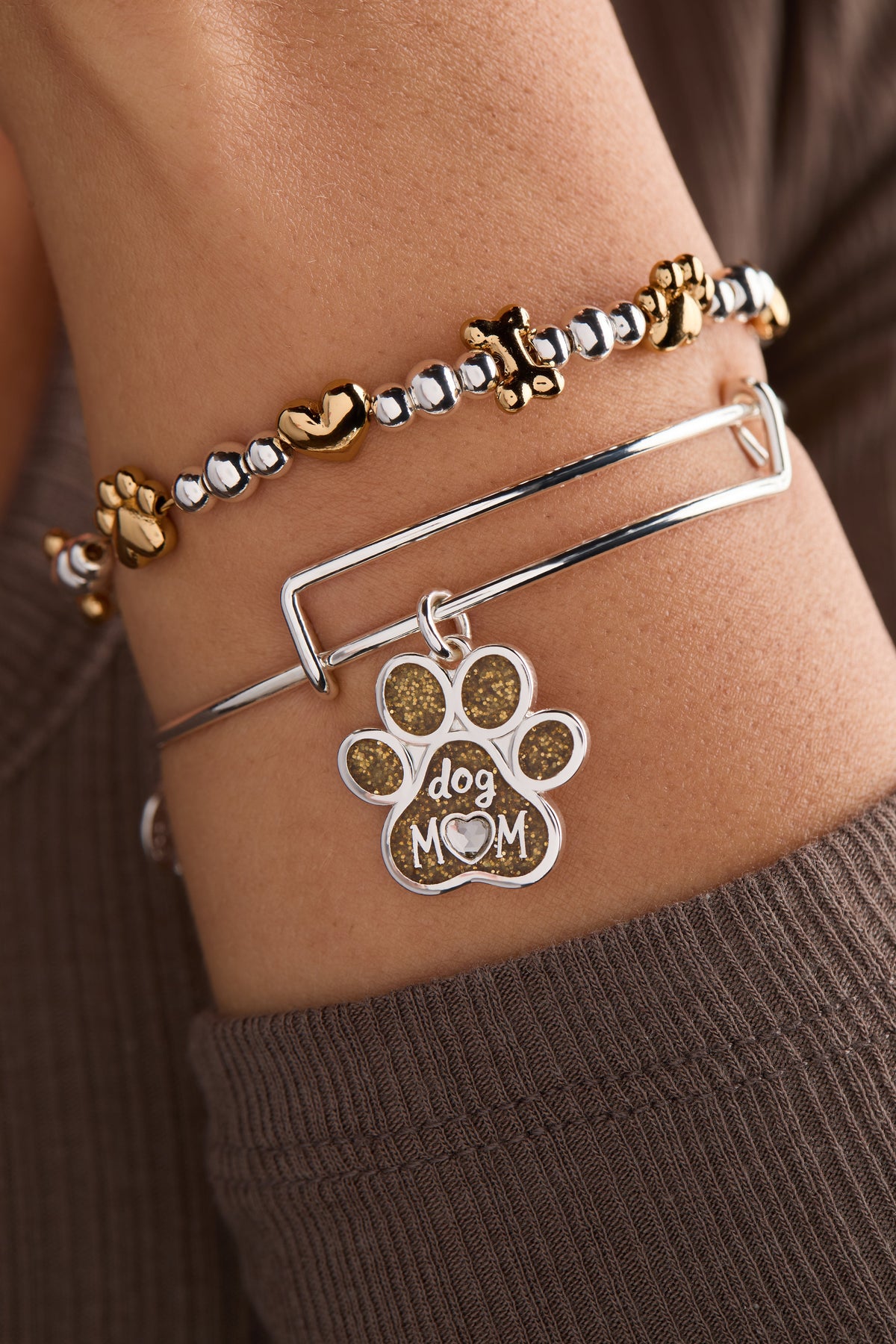 Puppy Love Beaded Bangle T-Shirts