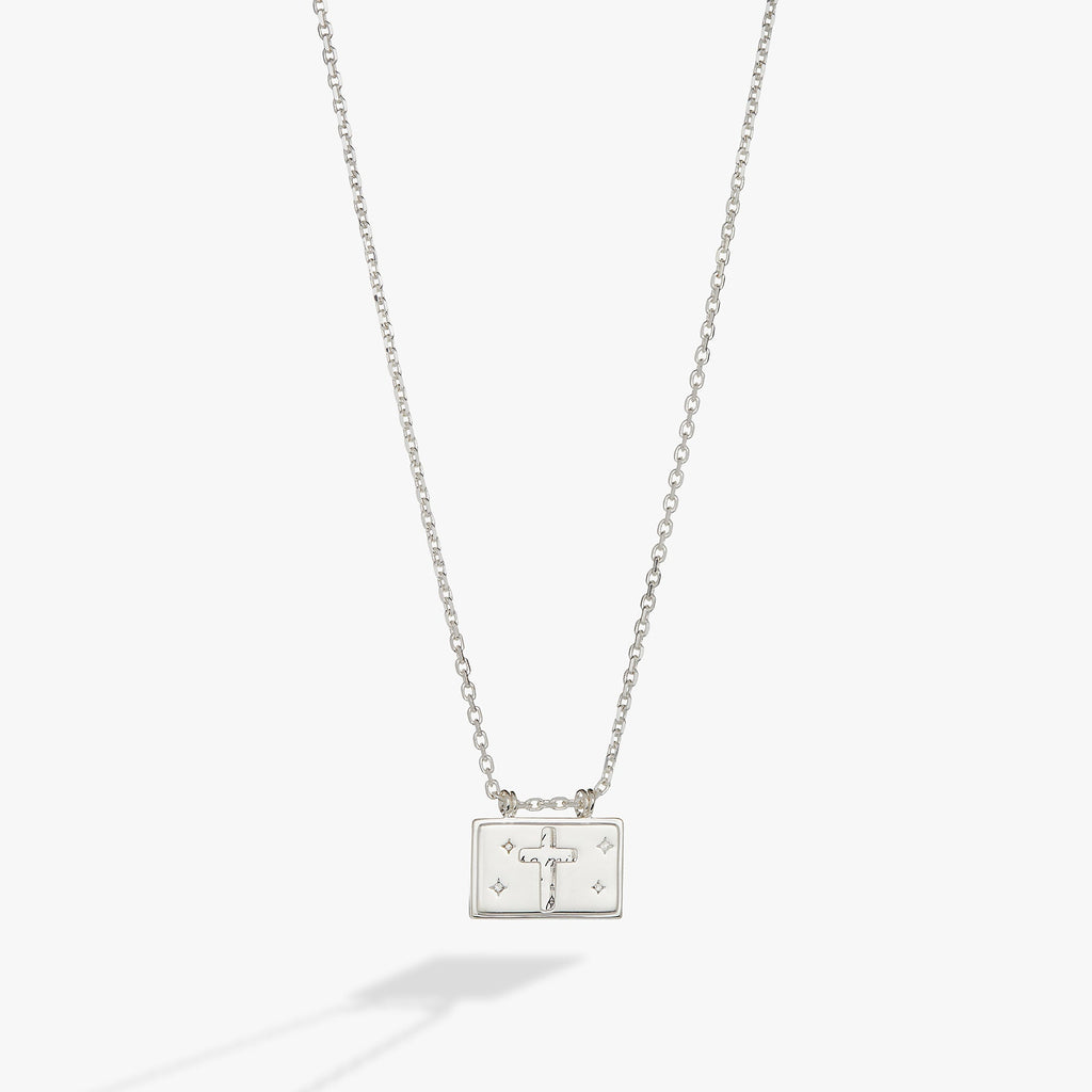 Hidden Message Cross Affirmation Necklace T-Shirts