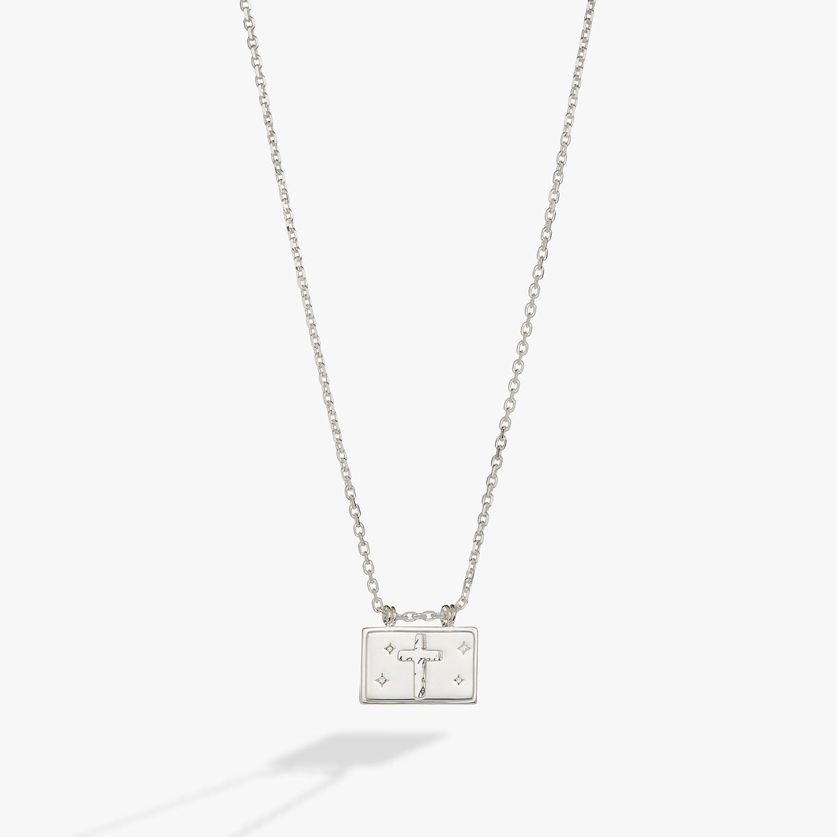 Hidden Message Cross Affirmation Necklace T-Shirts