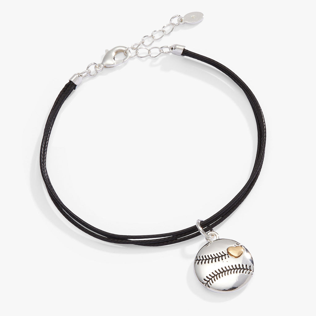Softball Cord Bracelet T-Shirts