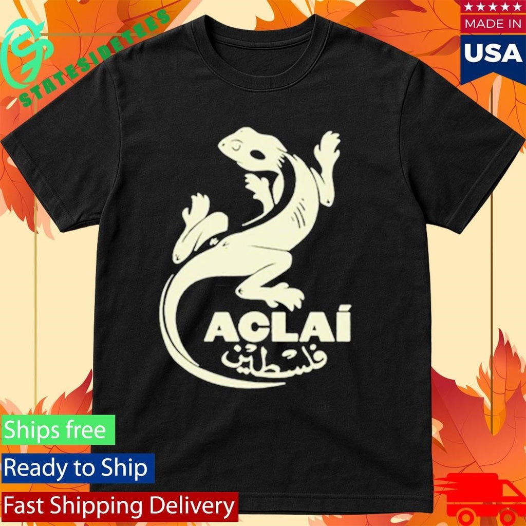 ACLAÍ Palestine Organic Shirt Unisex , , , Long Sleeve Tee