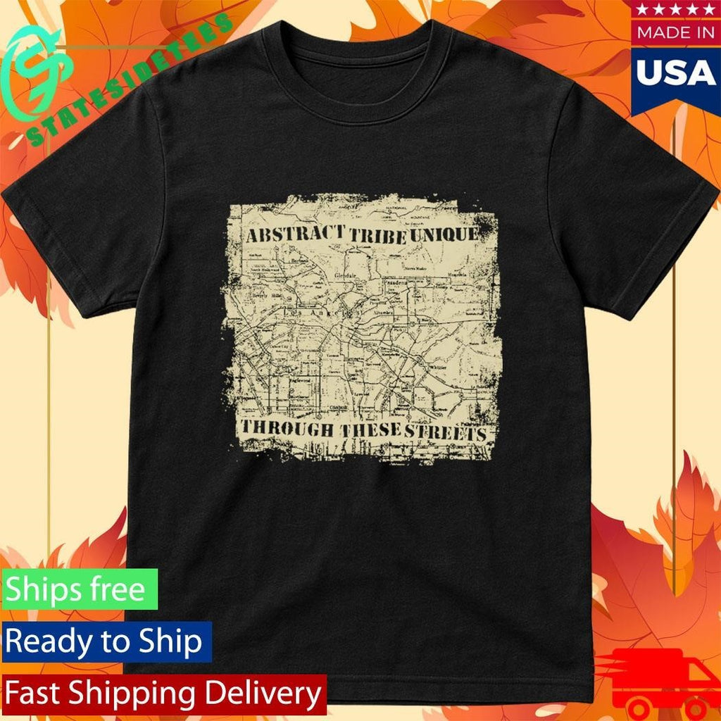 Abstract Tribe Unique Through These Streets Unisex , , , Long Sleeve Tee