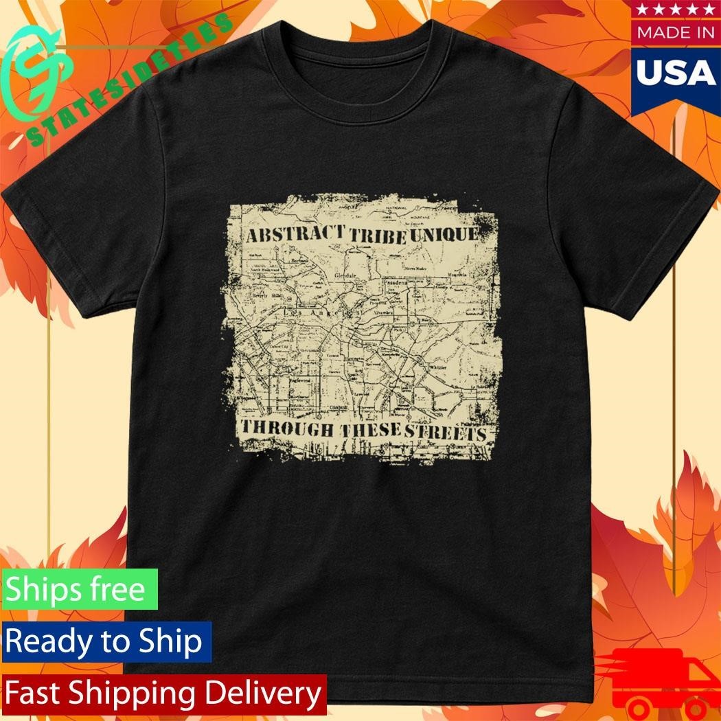 Abstract Tribe Unique Through These Streets Unisex , , , Long Sleeve Tee