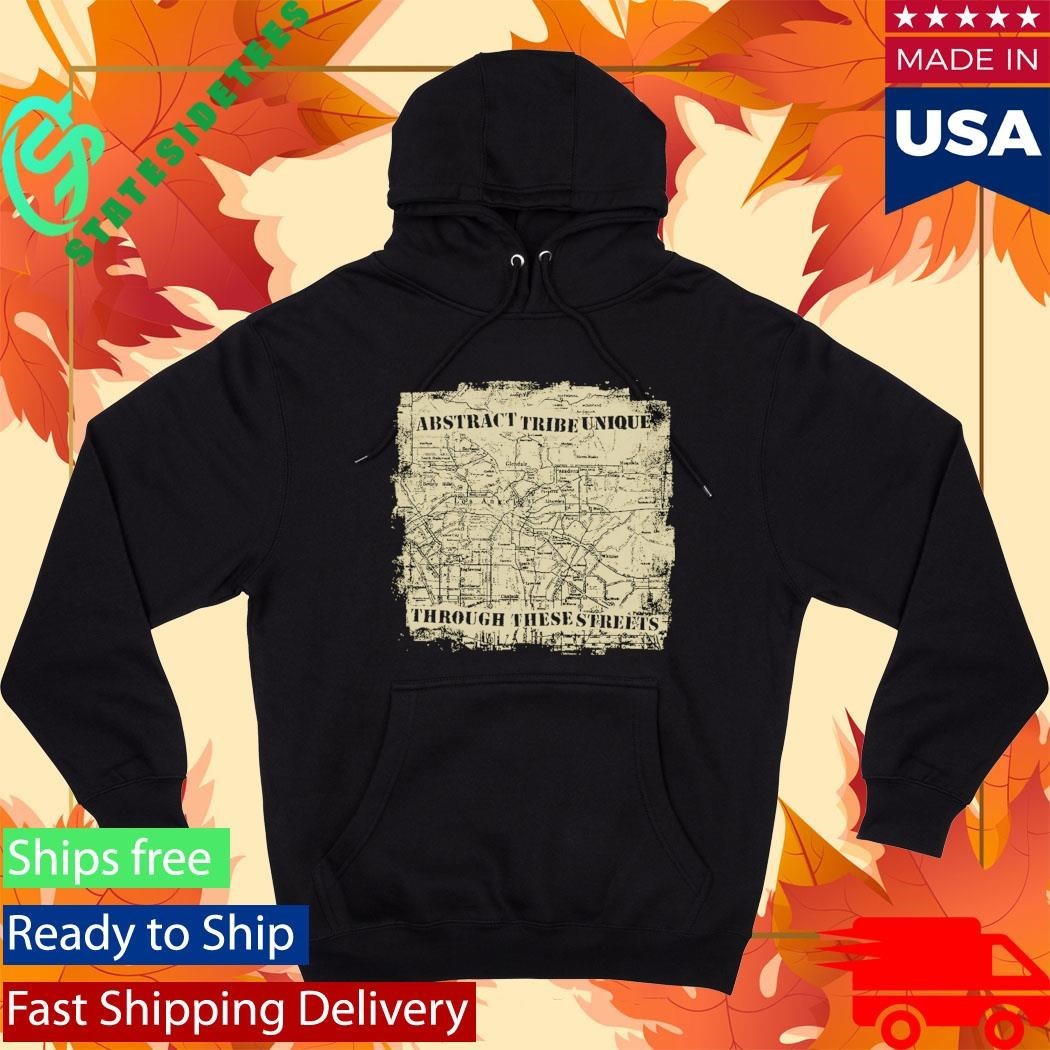 Abstract Tribe Unique Through These Streets Unisex , , , Long Sleeve Tee