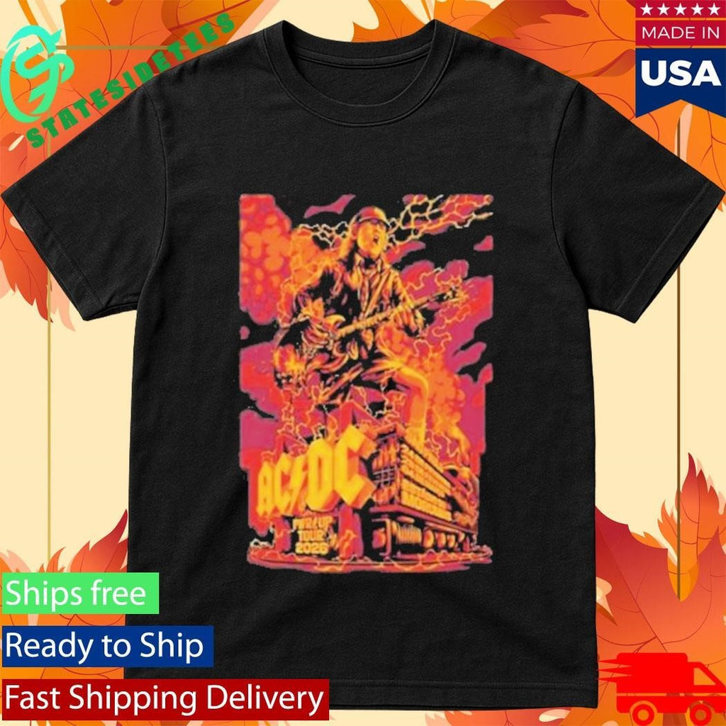 Ac Dc Mar 4 2026 Morumbis Sao Paulo Brazil Poster Shirt Unisex , , , Long Sleeve Tee