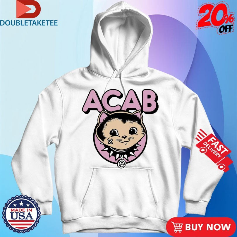 Acab Cat Krime Unisex , , , Long Sleeve Tee
